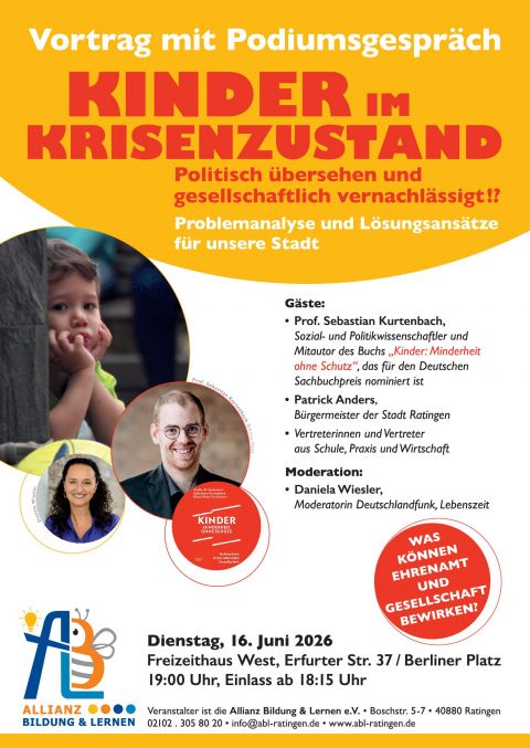 Plakat zum Vortrag